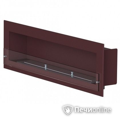 Биокамин ЭкоЛайф Window 1000 Glass black burgundy в Пензе